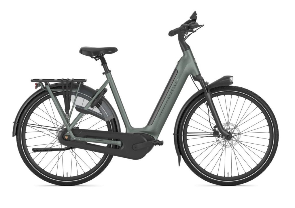 Gazelle Grenoble C8+ incl. 600Wh accu Twilight Green Mat