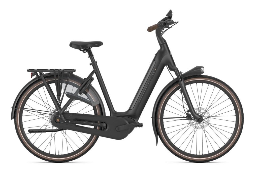 Gazelle Grenoble C8+ incl. 600Wh accu Black Mat