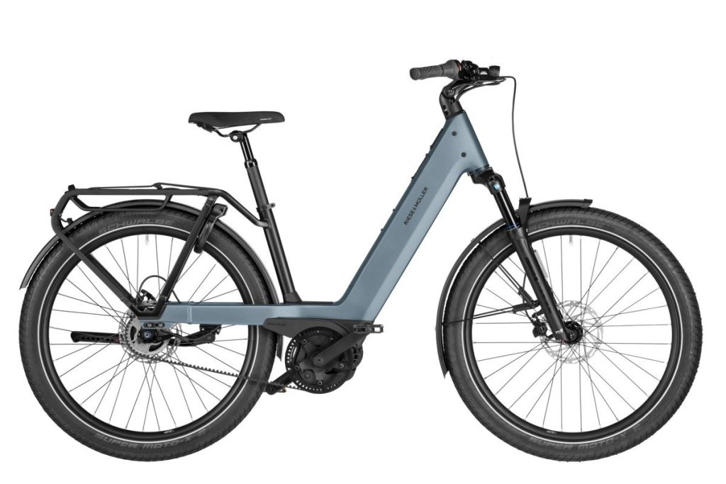 Riese Und Muller Nevo5 silent CORE incl. 540 Wh accu Ice Blue