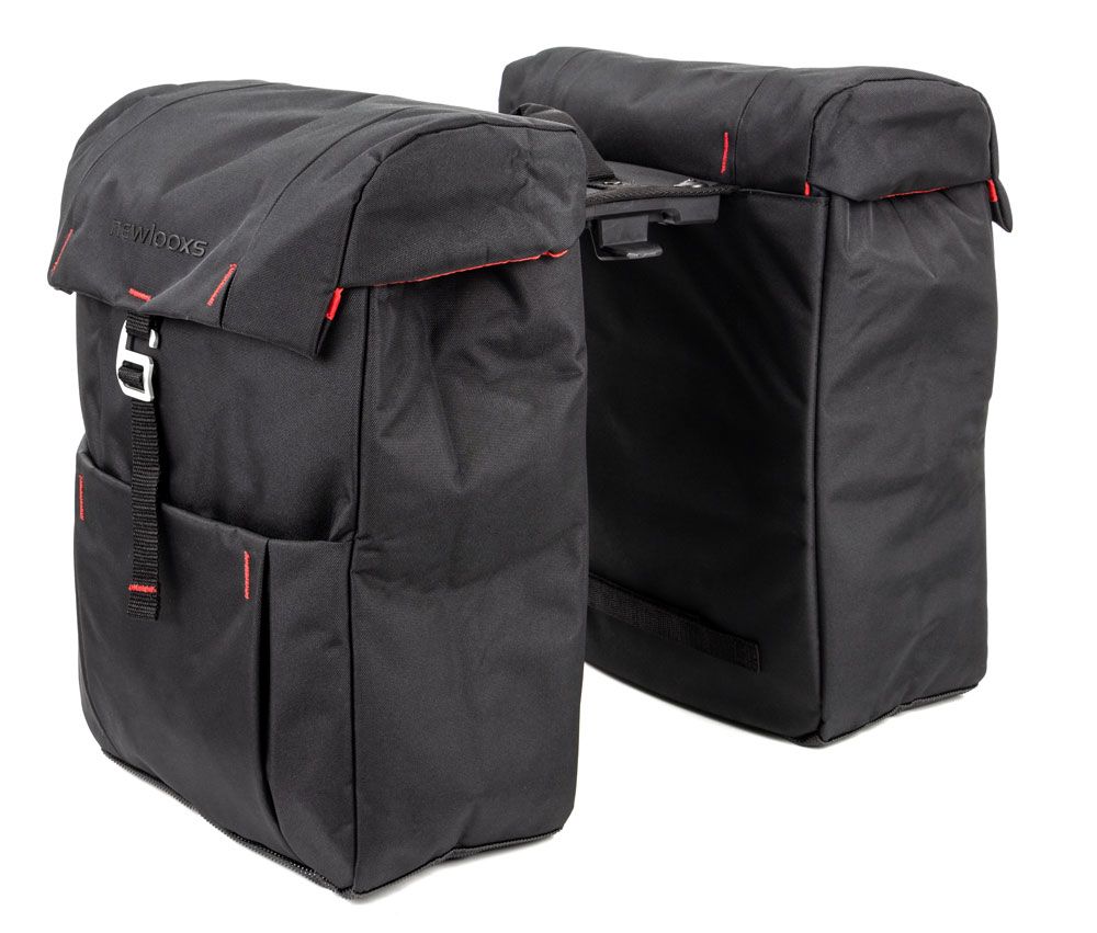 New Looxs fietstas dubbel Vigo AVS 37L Black - Afbeelding 3