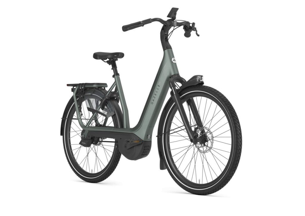 Gazelle Avignon C380+ inc. 600 Wh Twilight Green Mat