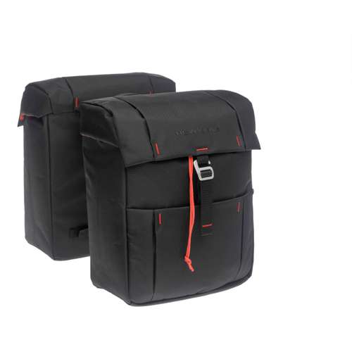 New Looxs fietstas dubbel Vigo AVS 37L Black - Afbeelding 4