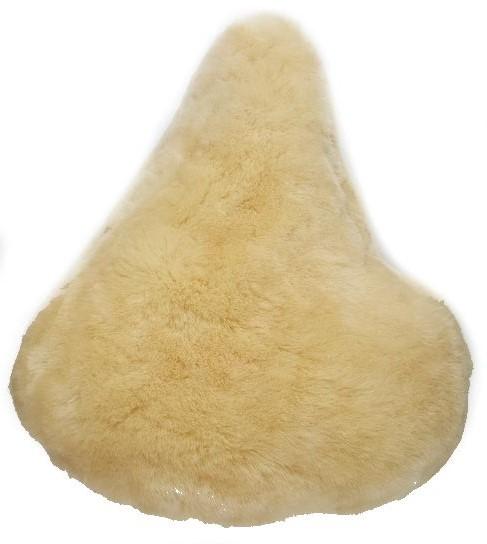 Merkloos Zadeldek lamsvacht XL naturel - Afbeelding 3