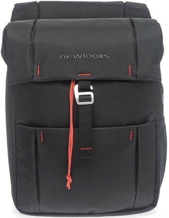 New Looxs fietstas dubbel Vigo AVS 37L Black - Afbeelding 5
