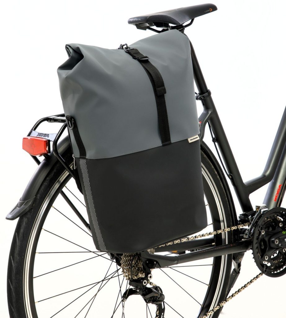 New Looxs fietstas enkel Nyborg 17 Dark Grey/Black - Afbeelding 3