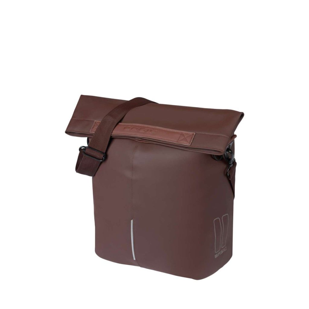 Basil TAS BAS CITY MIK HOOKS SHOPPER BR Bruin - Afbeelding 3